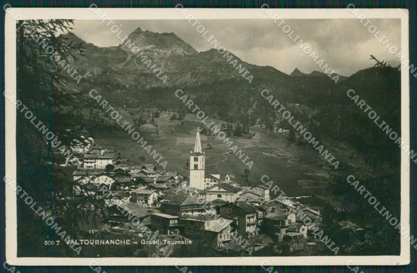 Aosta Valtournenche Foto cartolina KV6851 – fronte