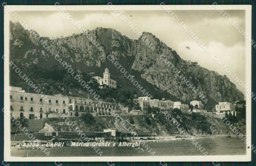 Napoli Capri Marina Grande Foto cartolina KV6854 – fronte