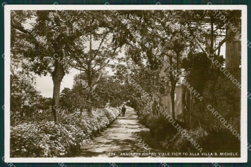 Napoli Capri Anacapri Foto cartolina KV6856 – fronte
