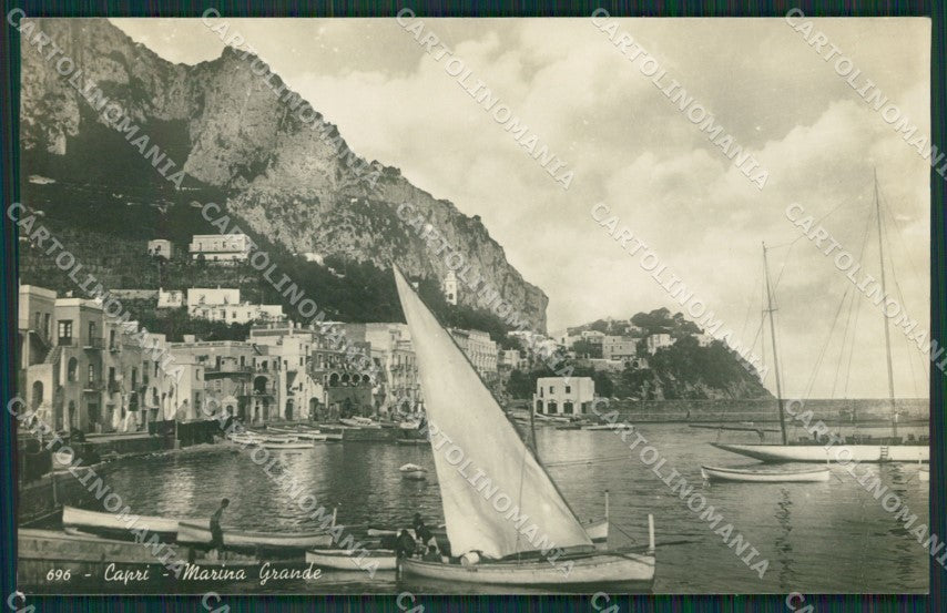 Napoli Capri Marina Grande Foto cartolina KV6860 – fronte
