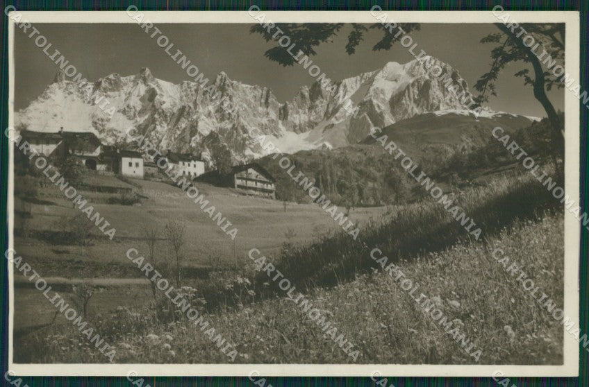 Aosta Courmayeur Verrand Foto cartolina KV6882 – fronte