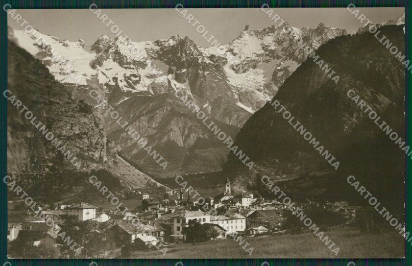 Aosta Courmayeur Foto cartolina KV6885 – fronte