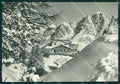 Belluno Cortina Nevicata Foto FG cartolina KV6918 – fronte
