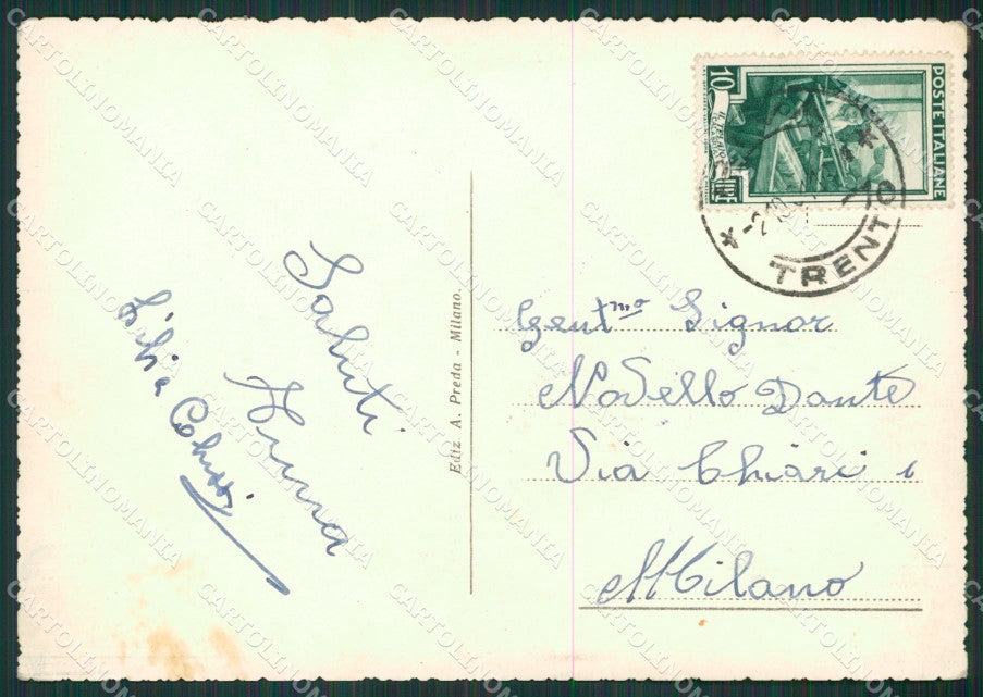 Trento Riva Lago di Garda Foto FG cartolina KV6930 – retro