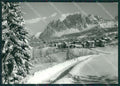 Belluno Cortina Nevicata STRAPPINI Foto FG cartolina KV6931 – fronte