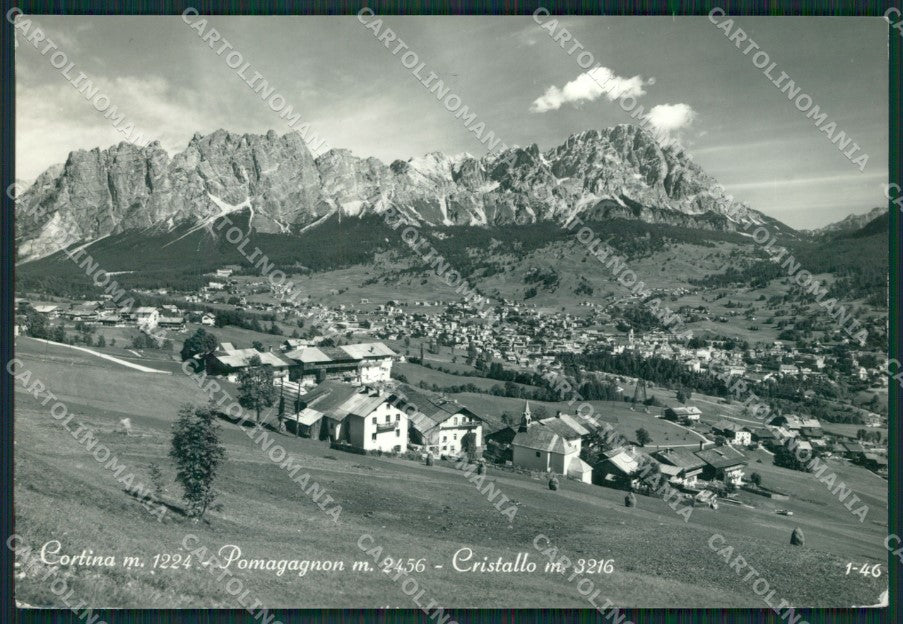 Belluno Cortina Foto FG cartolina KV6933 – fronte