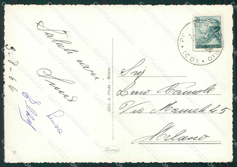Como Cernobbio Lago di Como FG cartolina KV6941 – retro