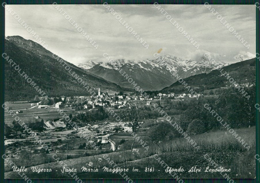 Verbania Santa Maria Maggiore Foto FG cartolina KV6951 – fronte