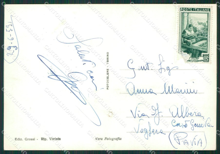 Verbania Bognanco San Lorenzo Foto FG cartolina KV6952 – retro