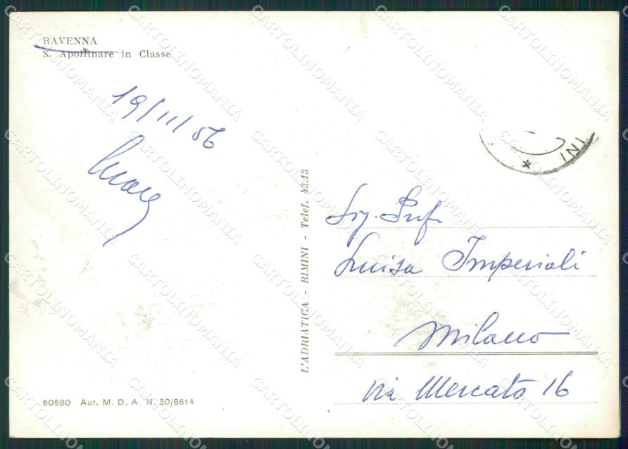 Ravenna Città Foto FG cartolina KV6965 – retro