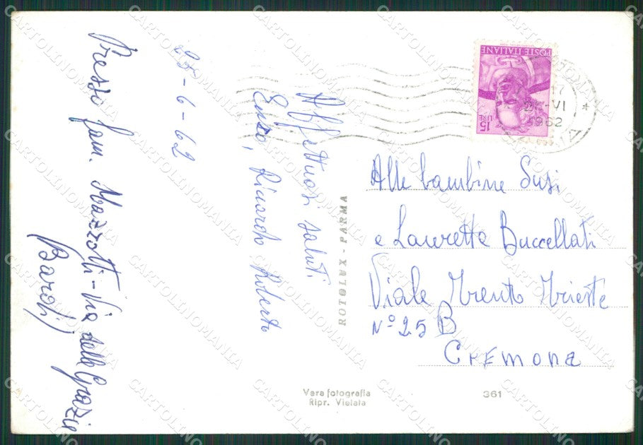 Parma Bardi Castello di Foto FG cartolina KV6976 – retro