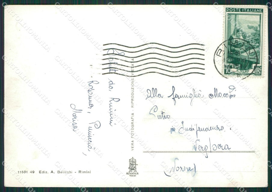 Rimini Città Foto FG cartolina KV6984 – retro