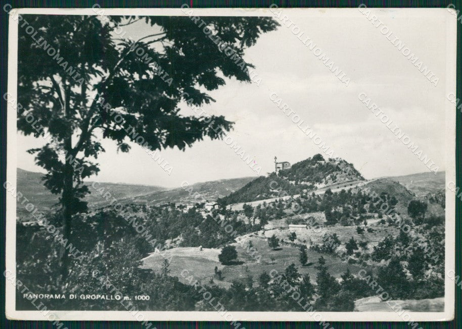 Piacenza Farini Gropallo PIEGHINE Foto FG cartolina KV6994 – fronte