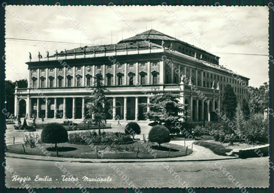 Reggio Emilia Città Teatro Foto FG cartolina KV7007 – fronte