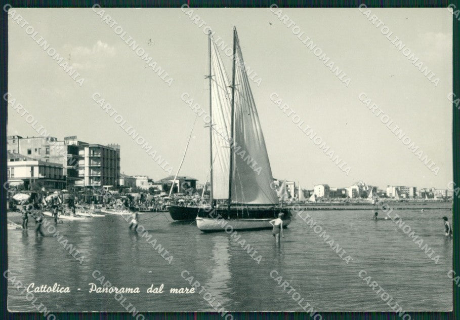 Rimini Cattolica PIEGA Foto FG cartolina KV7012 – fronte