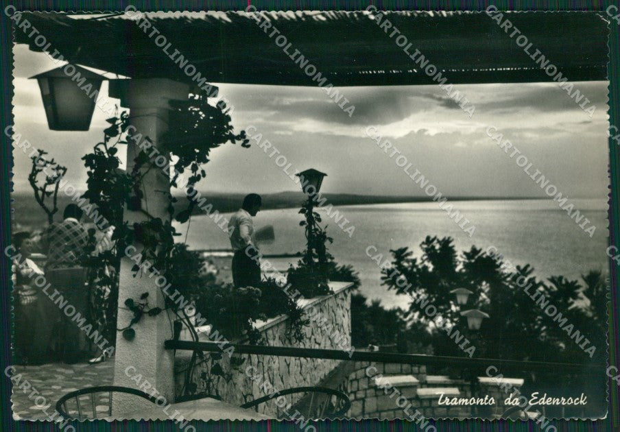 Pesaro Gabicce Mare Eden Rock PIEGHINA Foto FG cartolina KV7015 – fronte