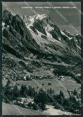 Aosta Courmayeur Entrèves Foto FG cartolina KV7039 – fronte