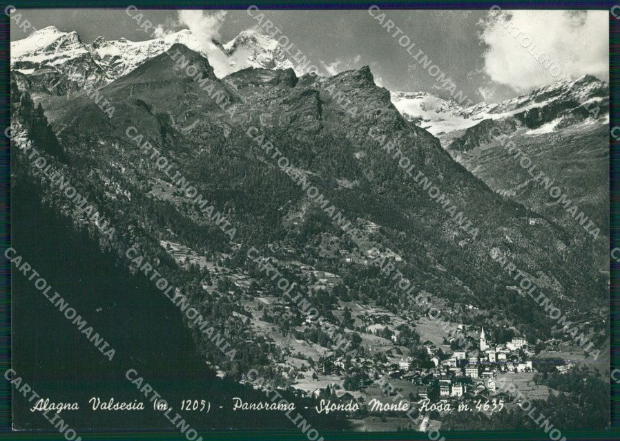 Vercelli Alagna Valsesia Foto FG cartolina KV7055 – fronte