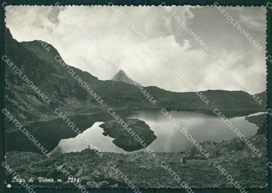 Torino Viù Lago di Viano Foto FG cartolina KV7057 – fronte