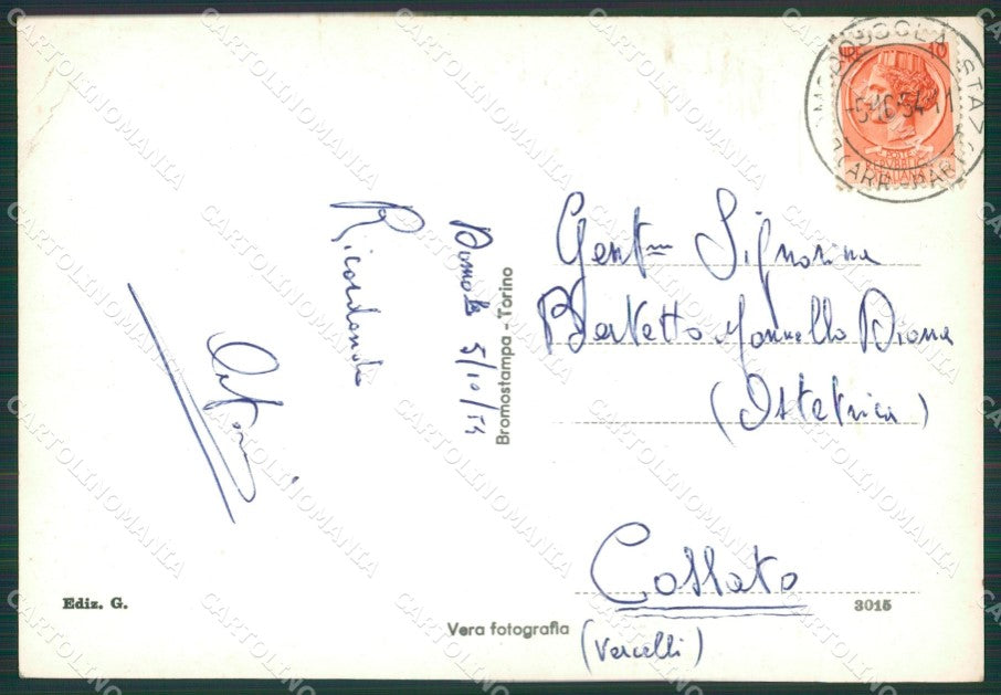 Verbania Domodossola Foto FG cartolina KV7058 – retro
