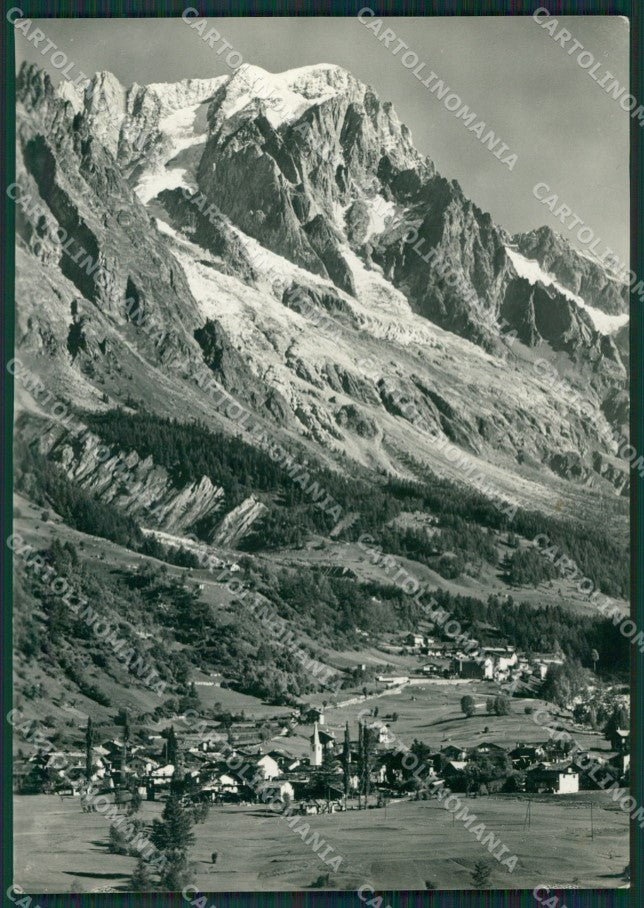 Aosta Courmayeur Entrèves Foto FG cartolina KV7064 – fronte
