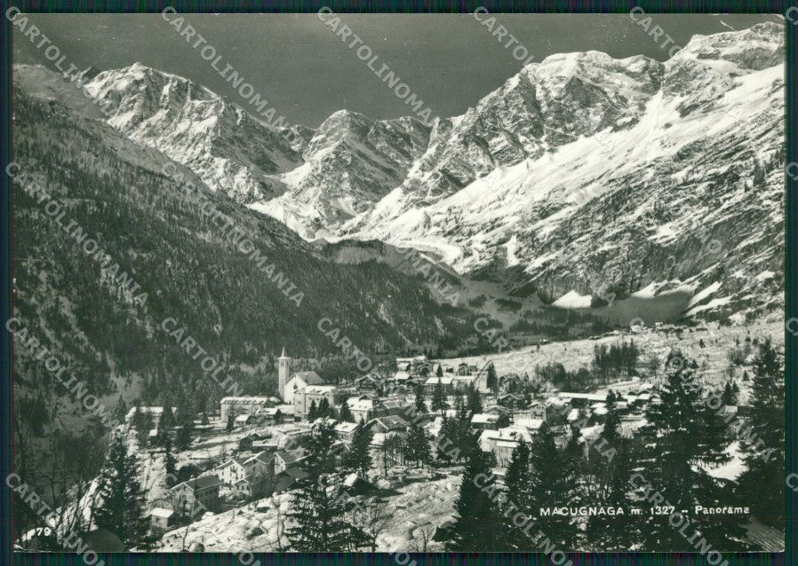 Verbania Macugnaga PIEGA Foto FG cartolina KV7068 – fronte