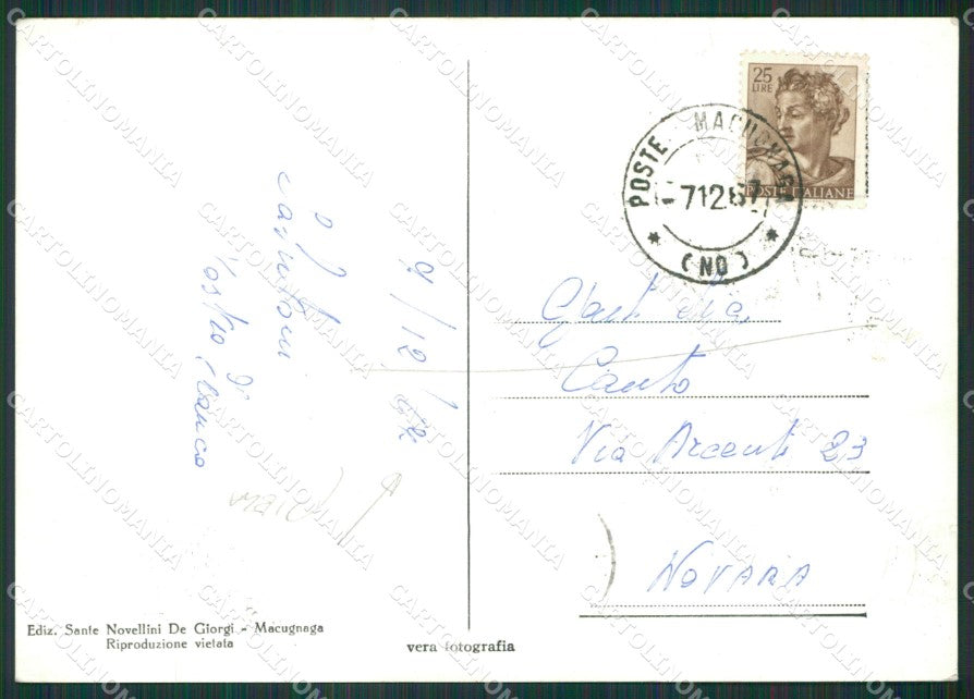 Verbania Macugnaga PIEGA Foto FG cartolina KV7068 – retro