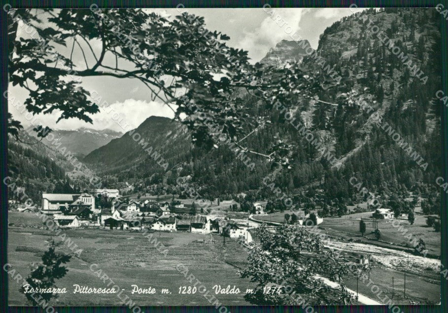 Verbania Formazza STRAPPINO Foto FG cartolina KV7069 – fronte