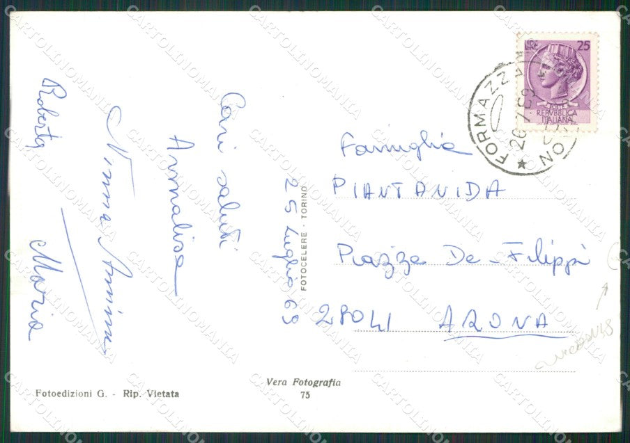 Verbania Formazza STRAPPINO Foto FG cartolina KV7069 – retro