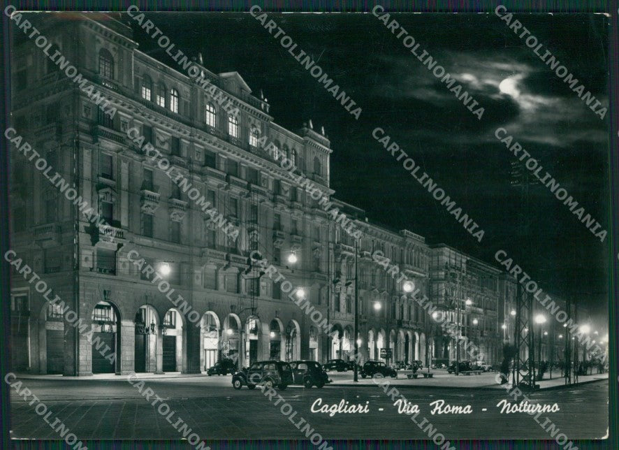 Cagliari Città Auto Foto FG cartolina KV7082 – fronte