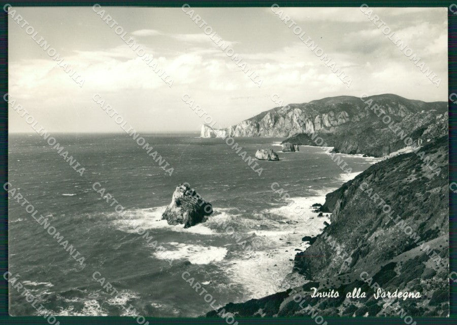 Cagliari Iglesias Golfo di Nebida Foto FG cartolina KV7083 – fronte