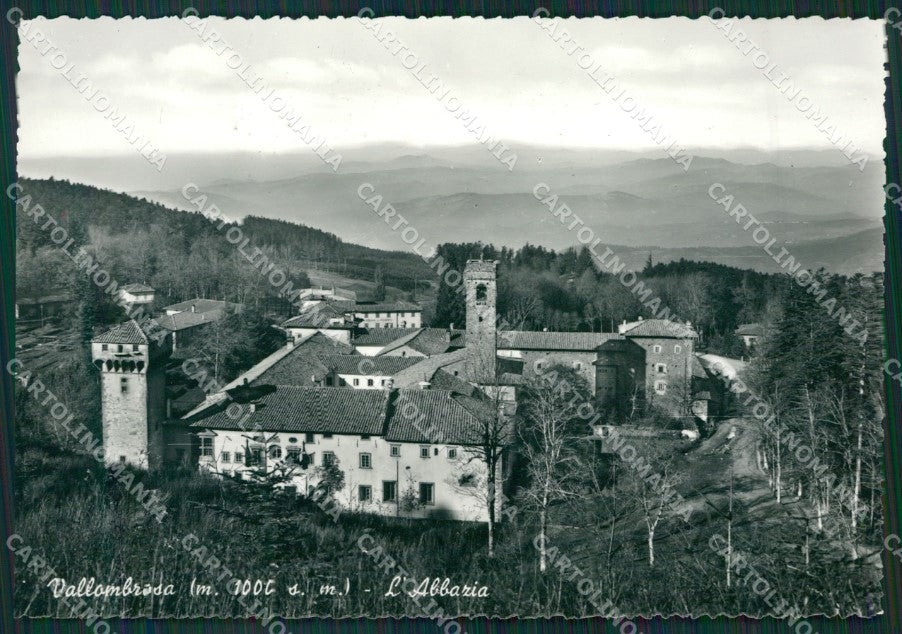 Firenze Reggello Vallombrosa Abbazia Foto FG cartolina KV7096 – fronte