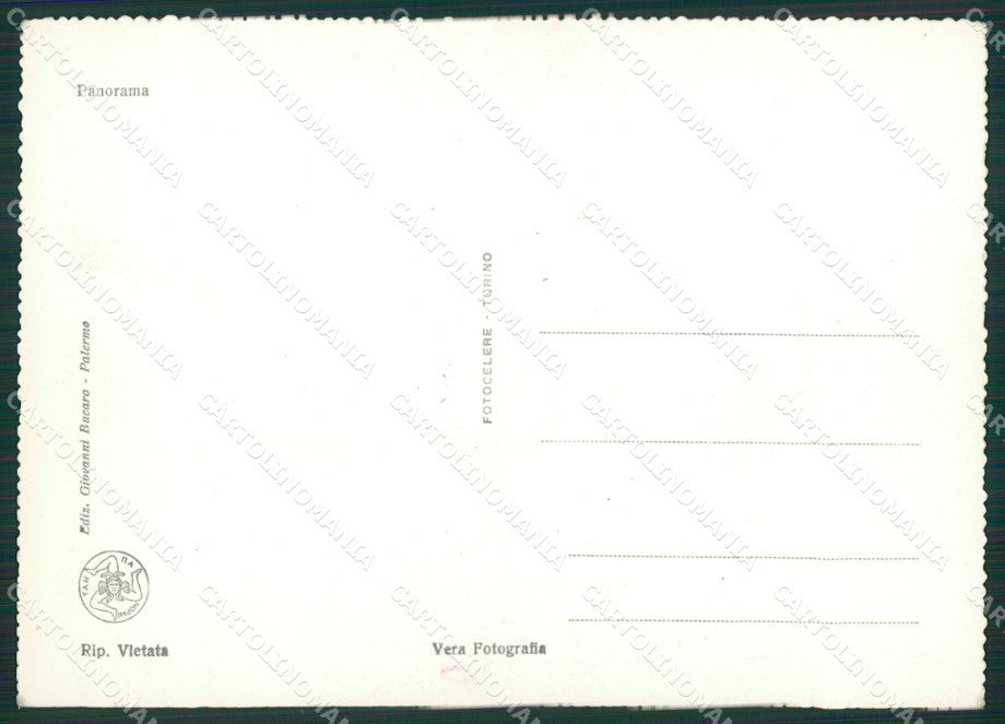 Palermo Città Foto FG cartolina KV7097 – retro