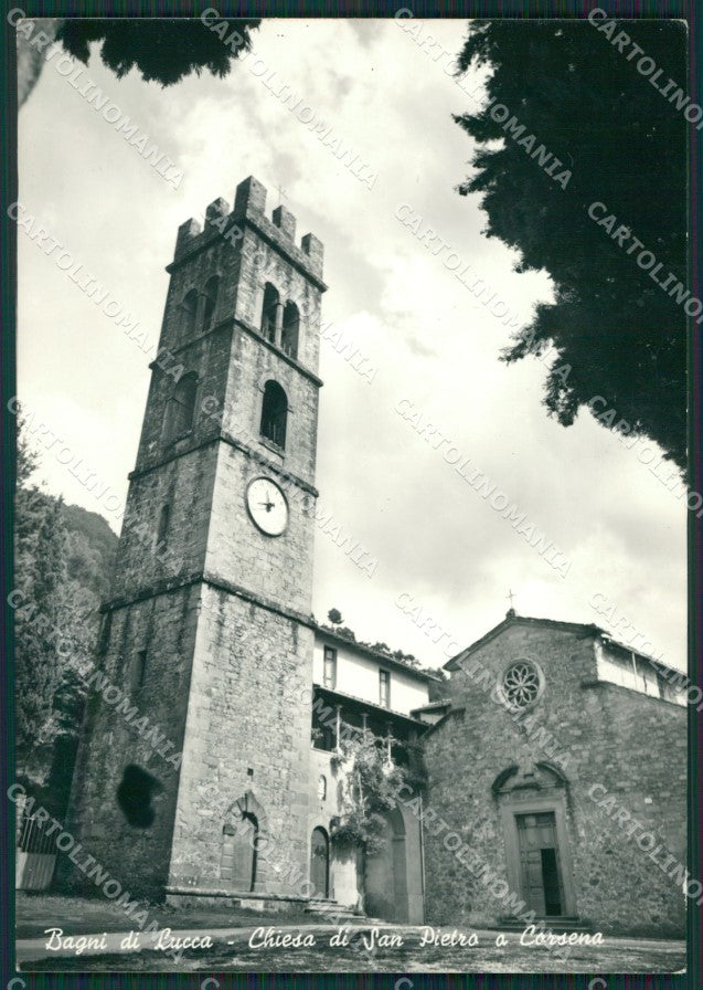 Lucca Bagni di Foto FG cartolina KV7104 – fronte