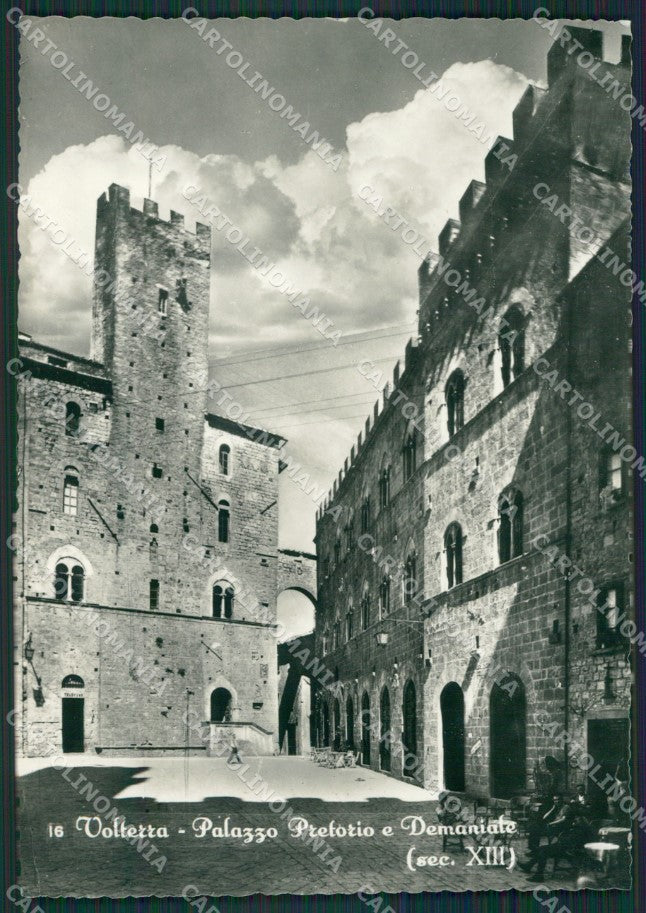 Pisa Volterra Palazzo Pretorio Foto FG cartolina KV7107 – fronte
