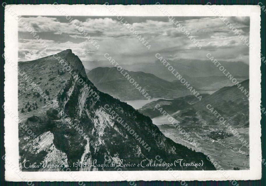 Trento Caldonazzo Laghi di Levico Foto FG cartolina KV7121 – fronte