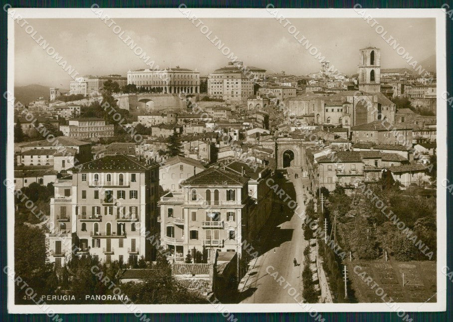 Perugia Città ABRASA Foto FG cartolina KV7123 – fronte