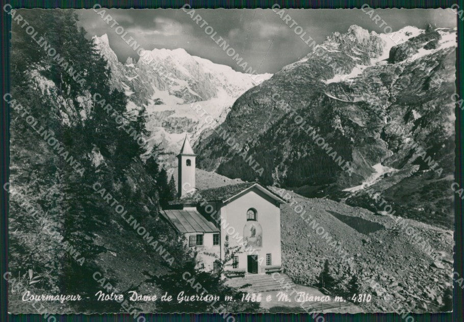 Aosta Courmayeur Foto FG cartolina KV7131 – fronte