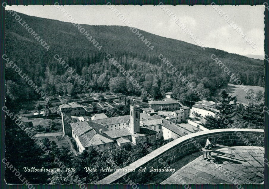Firenze Reggello Vallombrosa Foto FG cartolina KV7136 – fronte