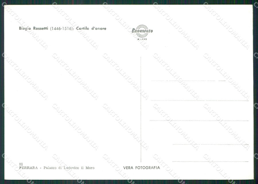 Ferrara Città Foto FG cartolina KV7137 – retro