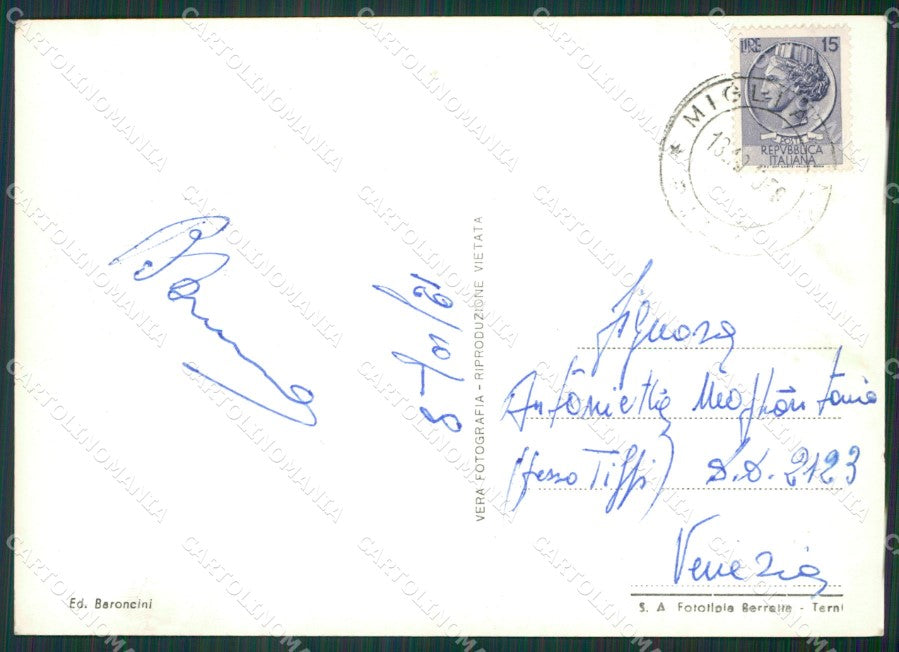 Pisa Vecchiano Migliarino Pisano Foto FG cartolina KV7159 – retro