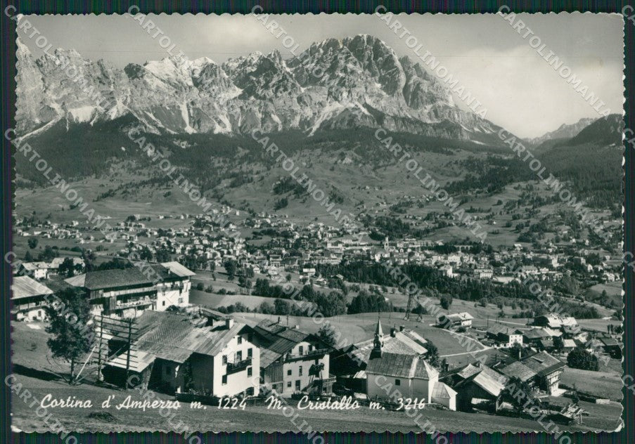 Belluno Cortina d'Ampezzo Foto FG cartolina KV7173 – fronte