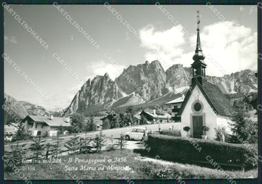 Belluno Cortina ANGOLINO SCOLLATO Foto FG cartolina KV7182 – fronte