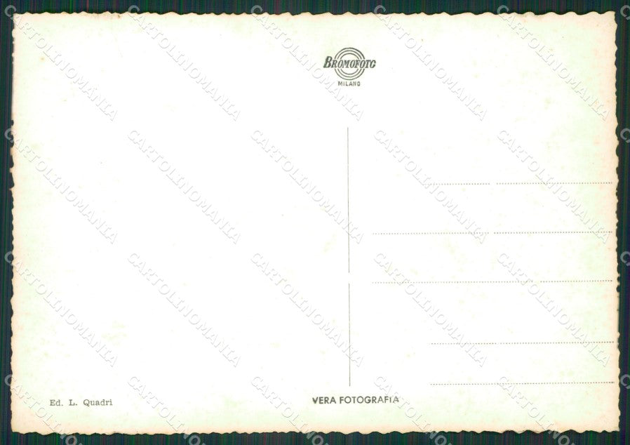 Bergamo Città Bastioni San Grato Foto FG cartolina KV7190 – retro