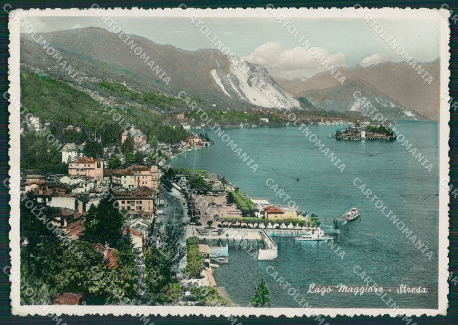 Verbania Stresa Lago Maggiore PIEGHINA Foto FG cartolina KV7196 – fronte