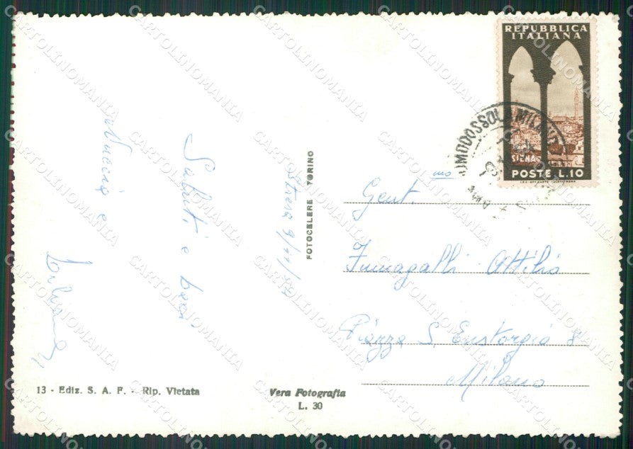 Verbania Pallanza Isole Borromeo Foto FG cartolina KV7206 – retro