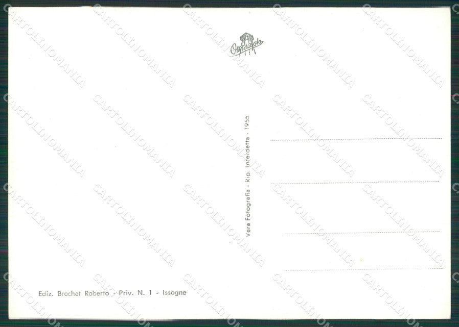 Aosta Issogne Foto FG cartolina KV7225 – retro
