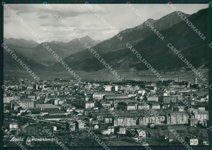 Aosta Città Foto FG cartolina KV7227 – fronte