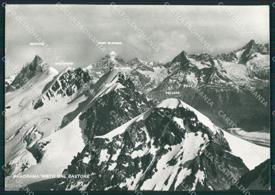 Aosta Monte Castore PIEGHINE Foto FG cartolina KV7229 – fronte
