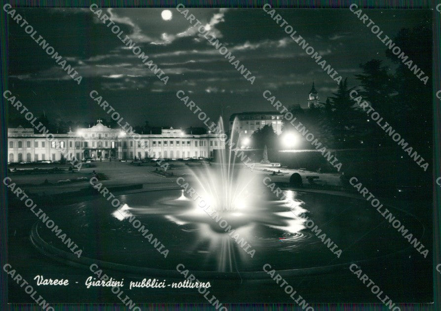 Varese Città Chiaro di Luna Foto FG cartolina KV7237 – fronte